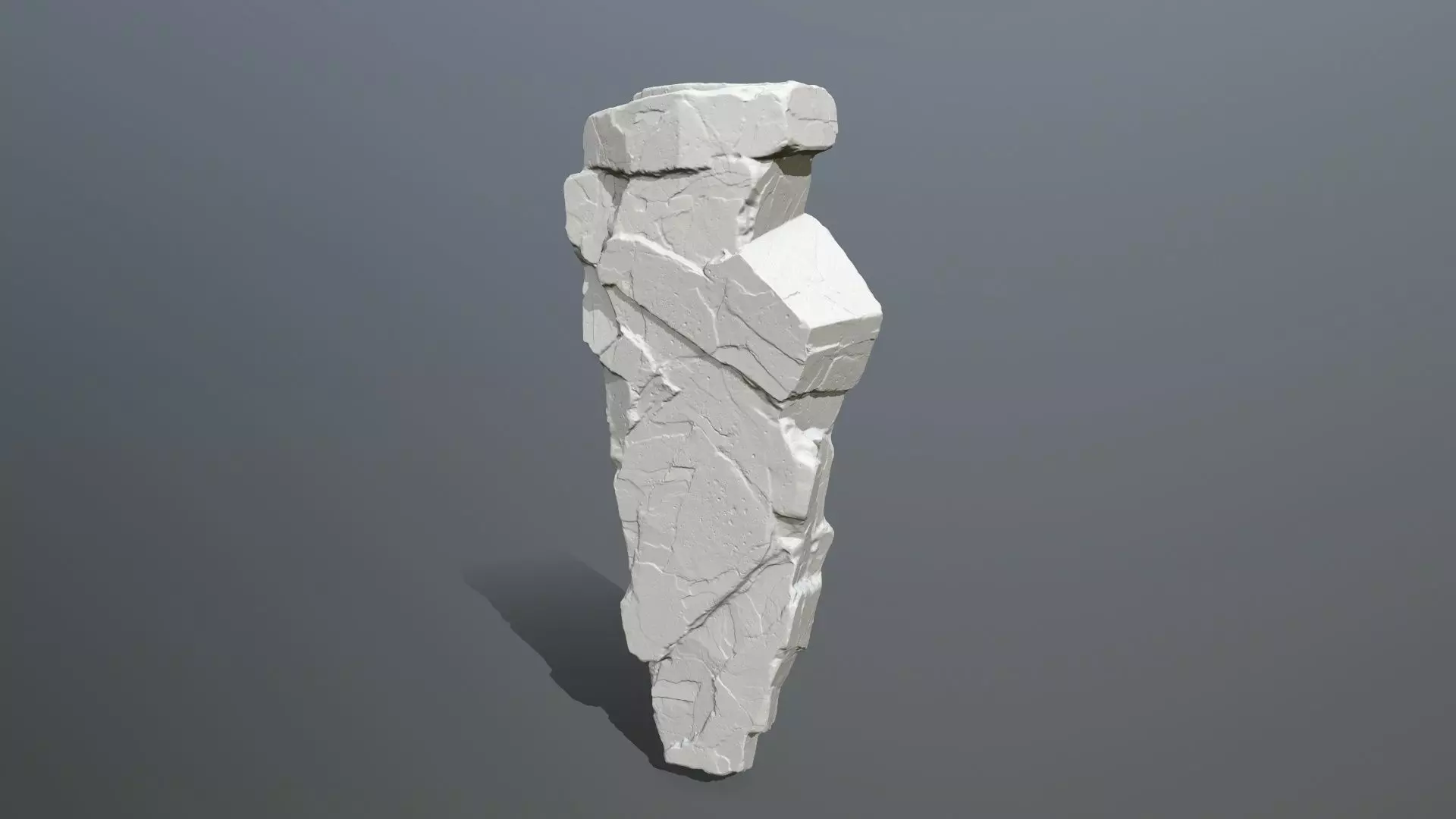 Rock Print piece of wood 3D print model_0