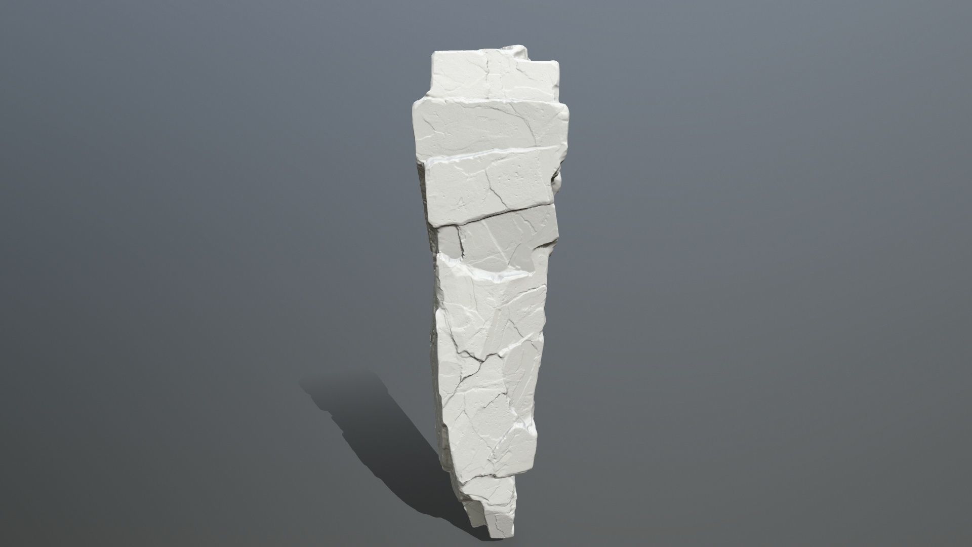 Rock Print piece of wood 3D print model_2