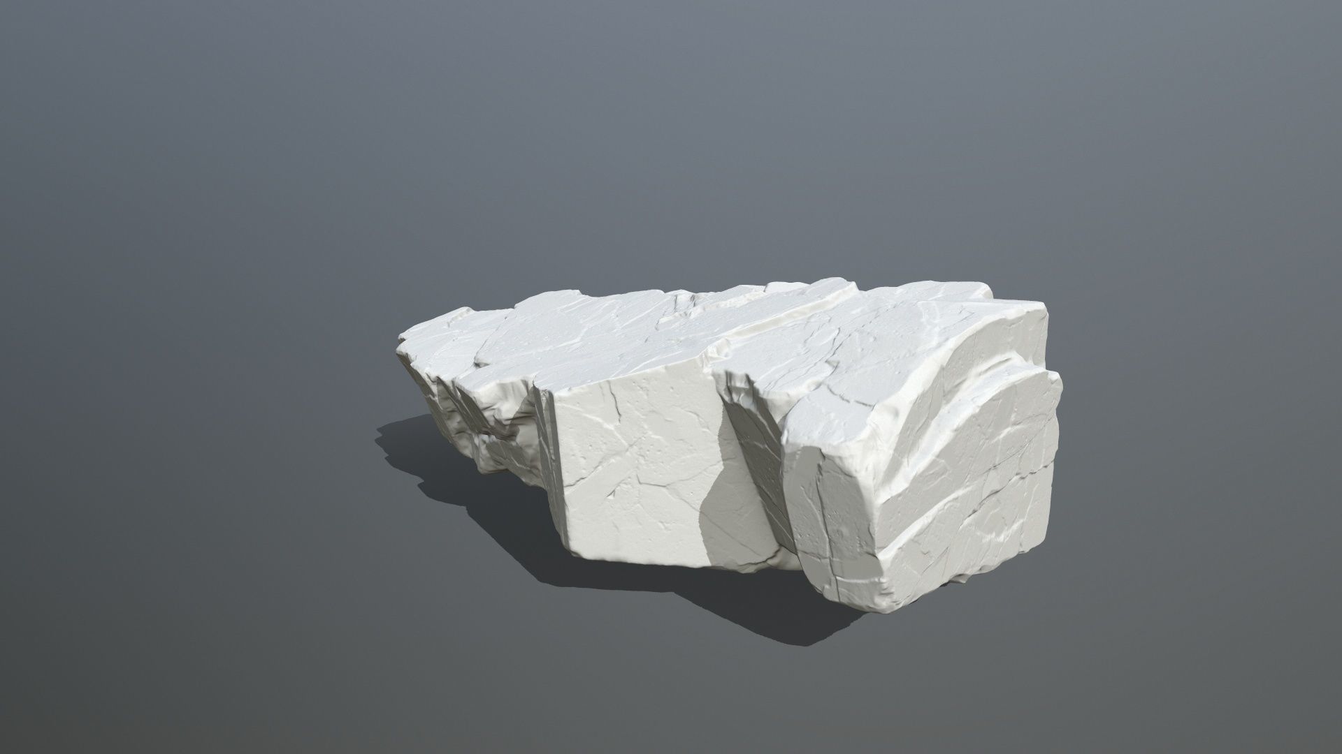 Rock Print piece of wood 3D print model_6