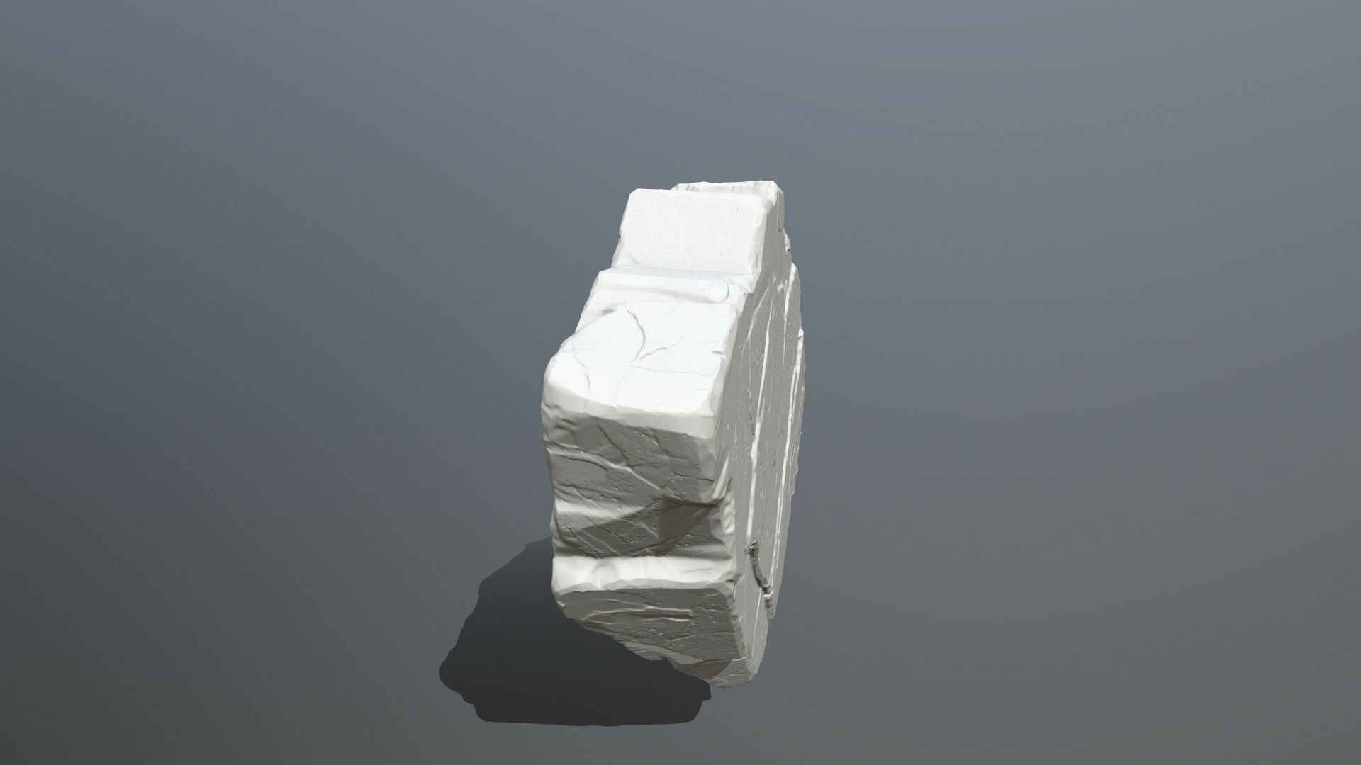 Rock Print piece of stone 3D print model_1