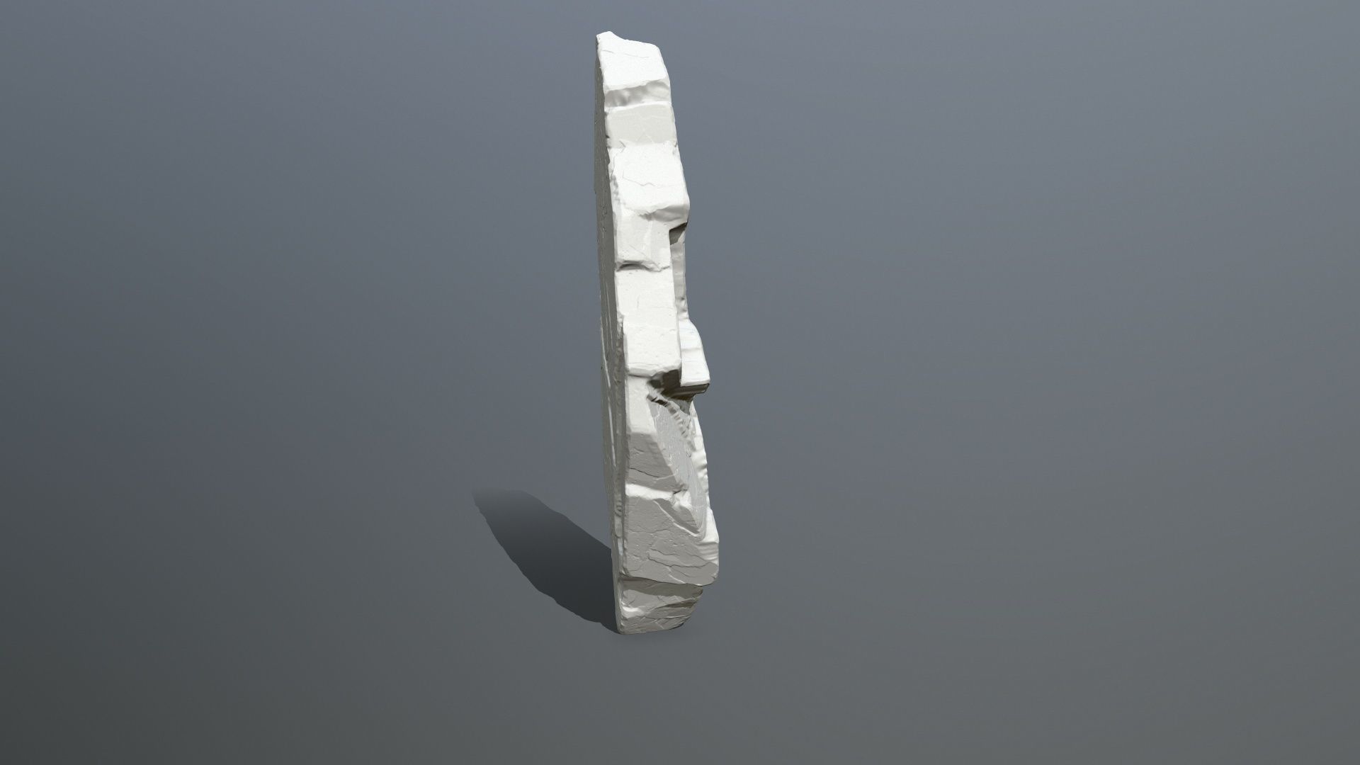 Rock Print piece of stone 3D print model_6