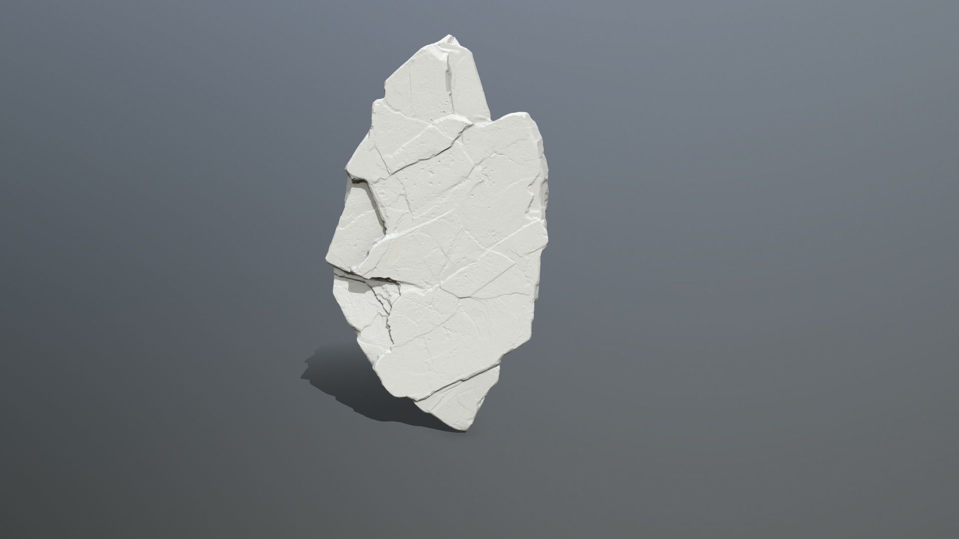 Rock Print piece of stone 3D print model_7