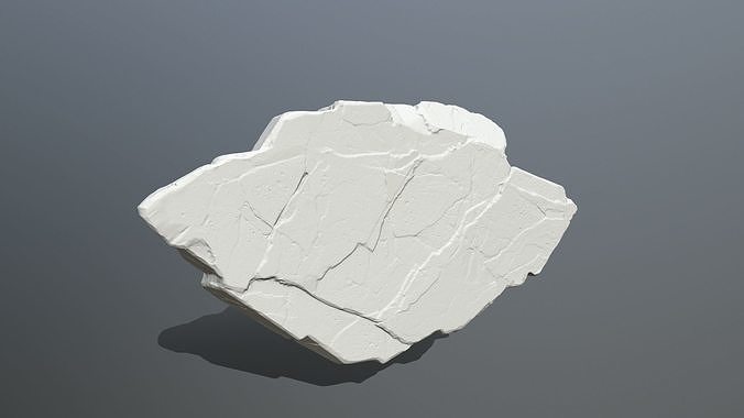 Rock Print piece of stone 3D print model