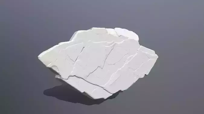 Rock Print piece of stone 3D print model
