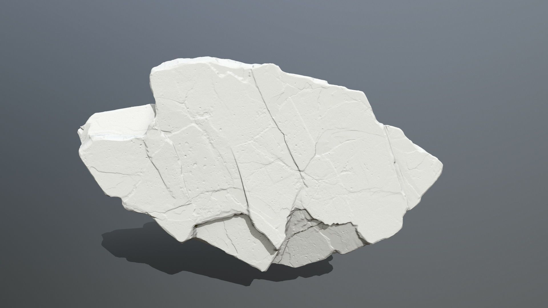 Rock Print piece of stone 3D print model_3