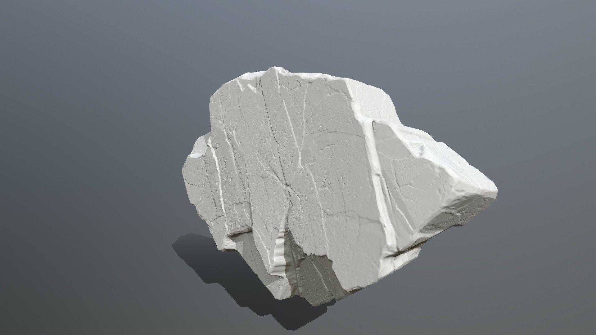 Rock Print piece of stone 3D print model_2