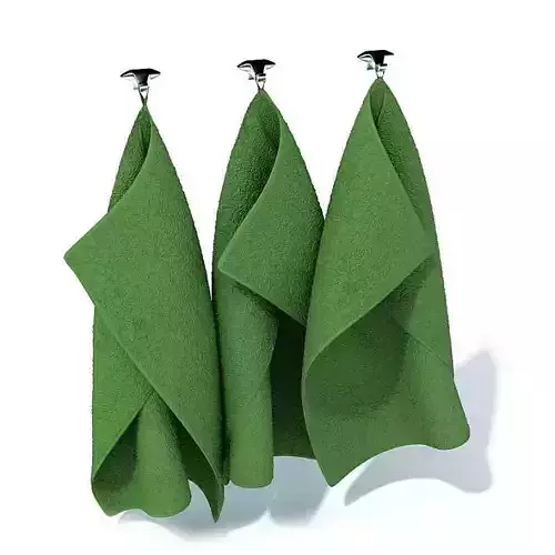 Green Towels