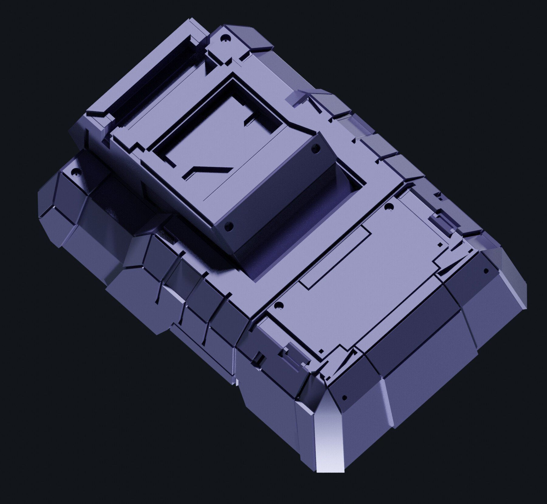 150 HARD-SURFACE KITBASH VOL-01 3D model_13