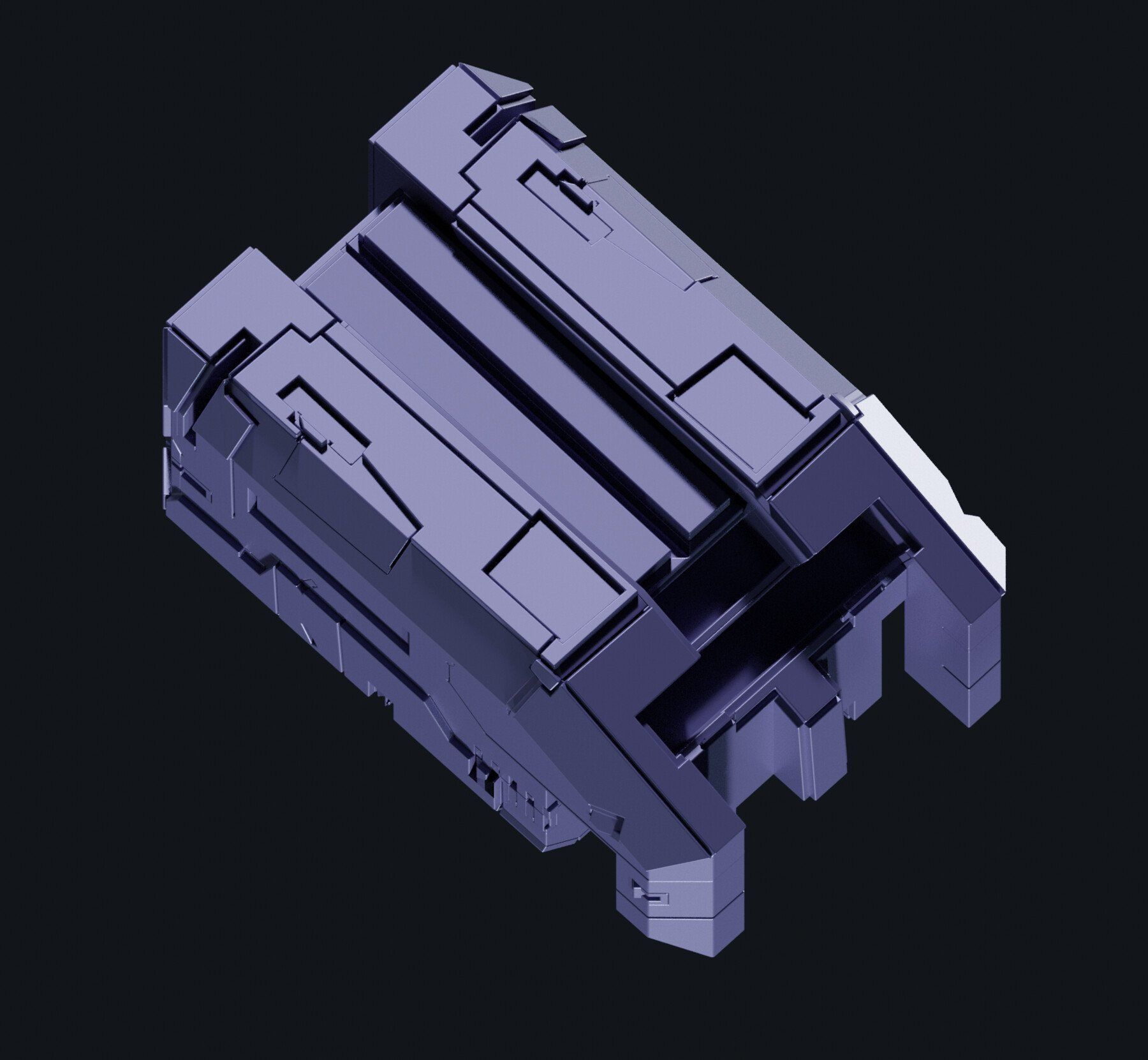 150 HARD-SURFACE KITBASH VOL-01 3D model_11