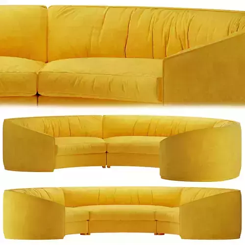 Brabbu wales round three sofa