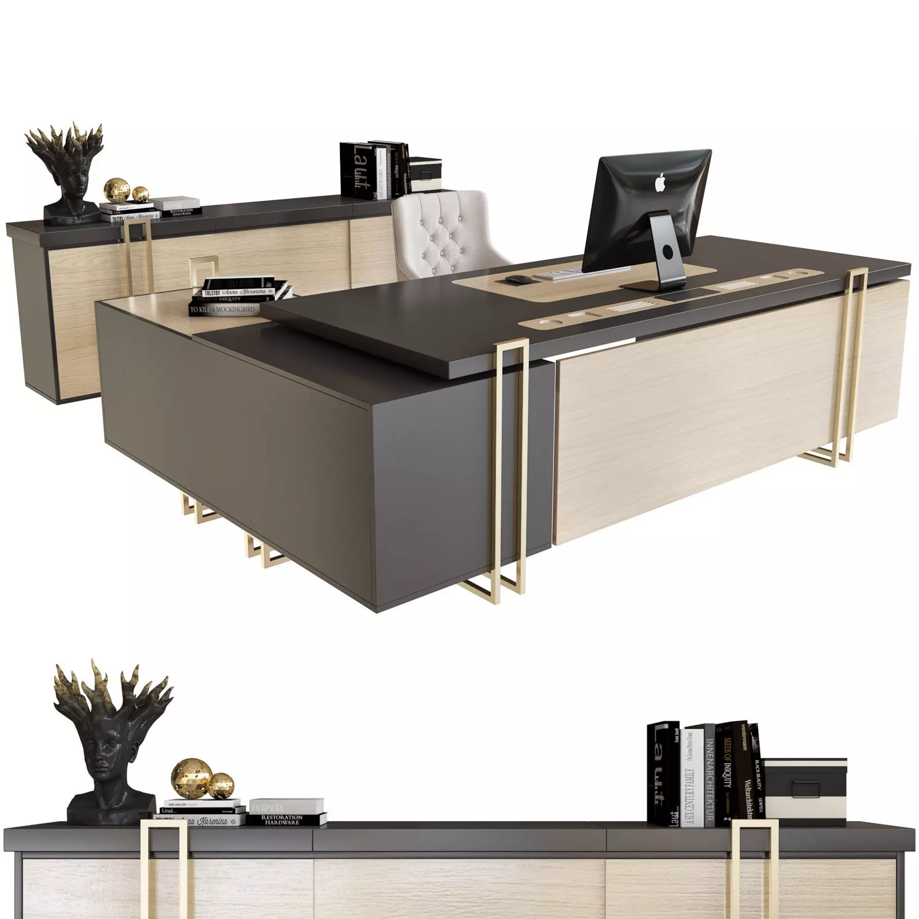 bianos office furniture 108 3D model