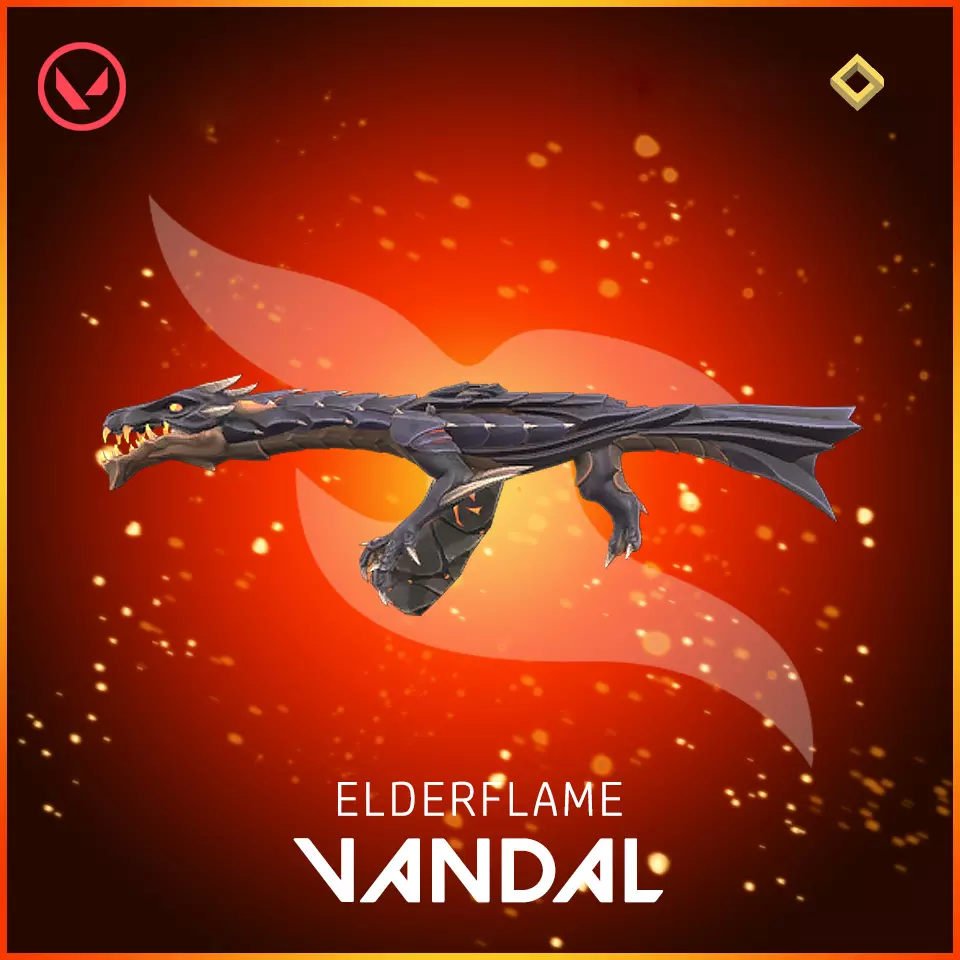 Valorant Elderflame Vandal 3D print model_0
