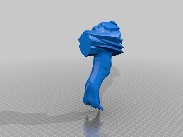 Valorant Elderflame Vandal 3D print model_7