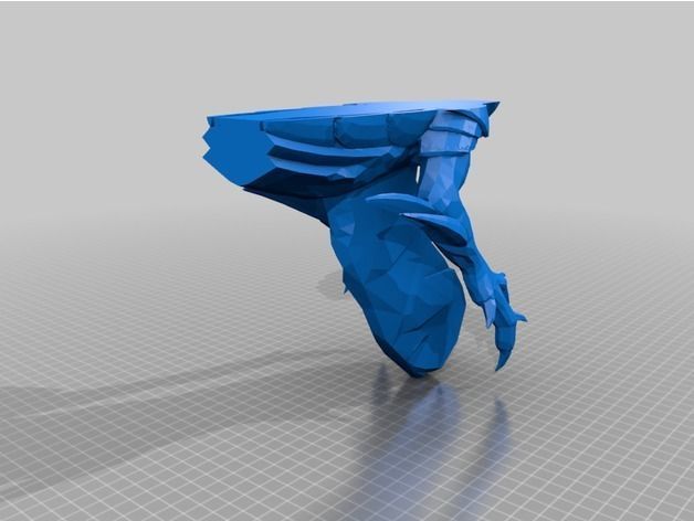 Valorant Elderflame Vandal 3D print model_4