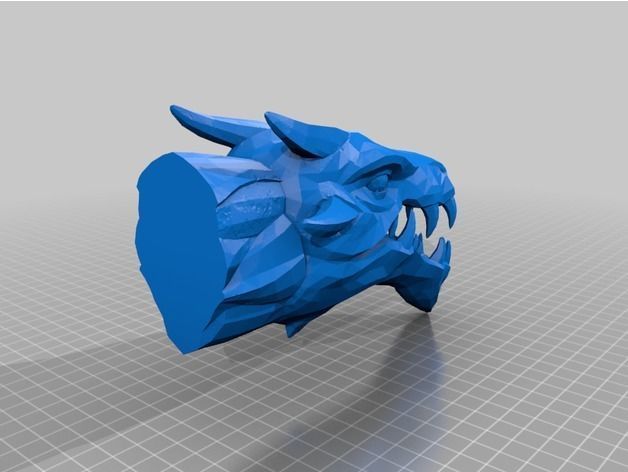 Valorant Elderflame Vandal 3D print model_2