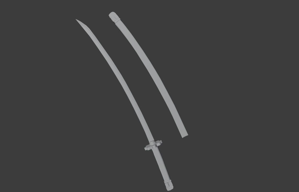 3D model One Piece - Shusui - Zoro sword VR / AR / low-poly | CGTrader