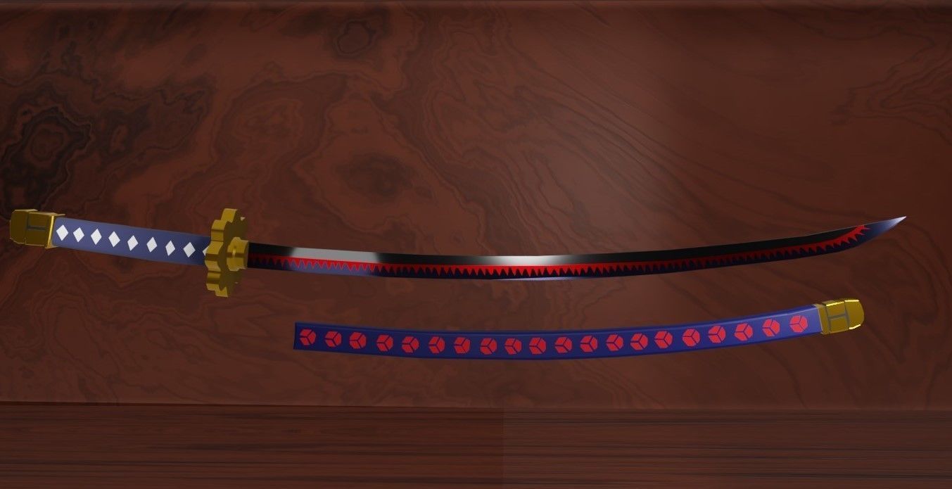3D model One Piece - Shusui - Zoro sword VR / AR / low-poly | CGTrader