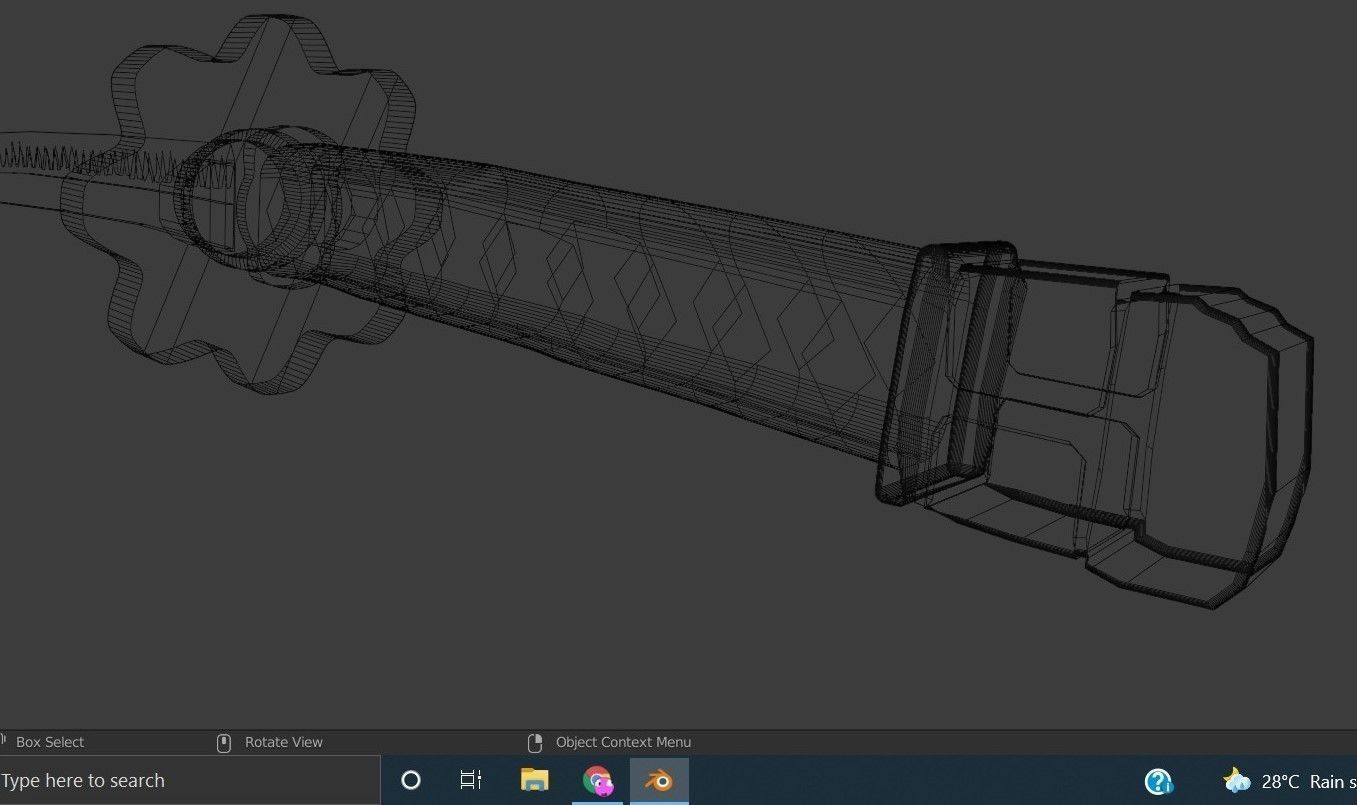 3D model One Piece - Shusui - Zoro sword VR / AR / low-poly | CGTrader