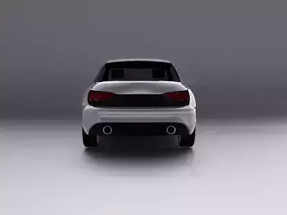 Audi A1 Quattro Low Poly