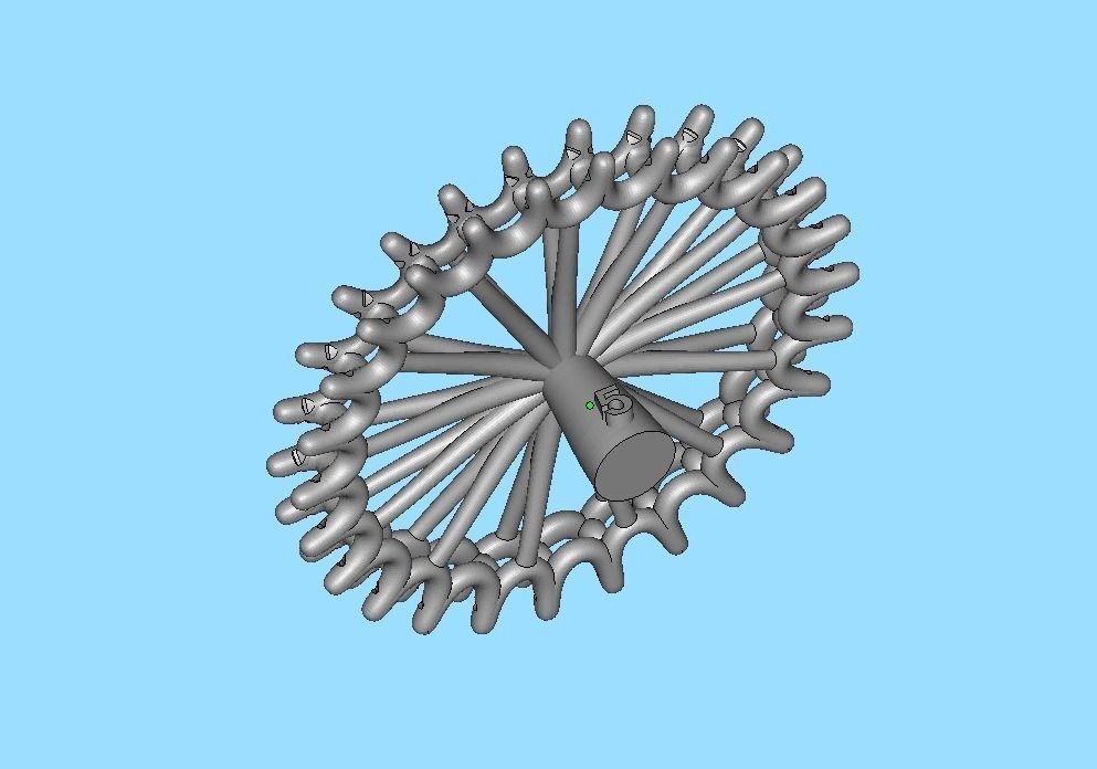 Diamond Eternity Ring Diamond U setting Ring 3dmodel 3D print model_34