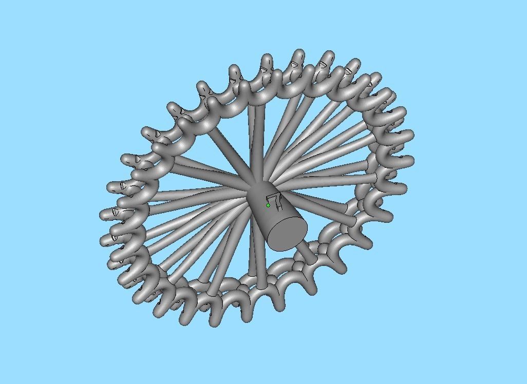 Diamond Eternity Ring Diamond U setting Ring 3dmodel 3D print model_29