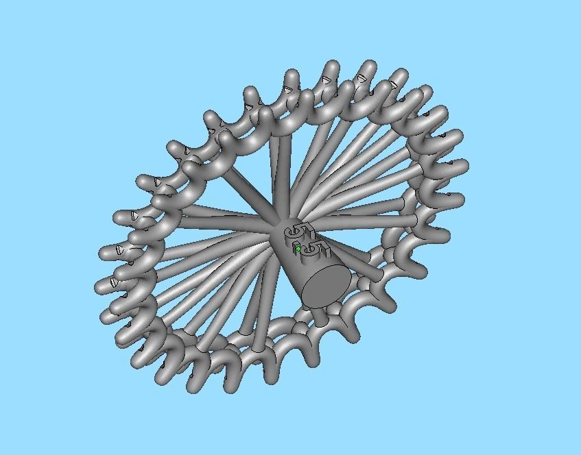 Diamond Eternity Ring Diamond U setting Ring 3dmodel 3D print model_35