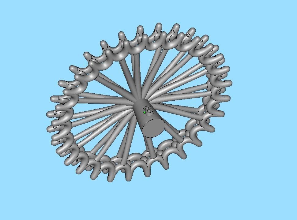 Diamond Eternity Ring Diamond U setting Ring 3dmodel 3D print model_30