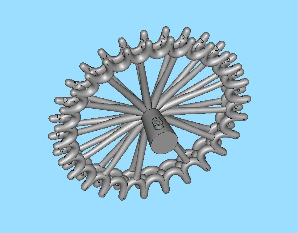 Diamond Eternity Ring Diamond U setting Ring 3dmodel 3D print model_27