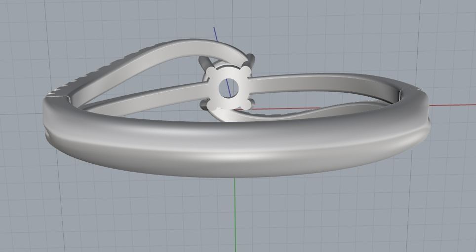 Soliter ring 1052 3D print model_10