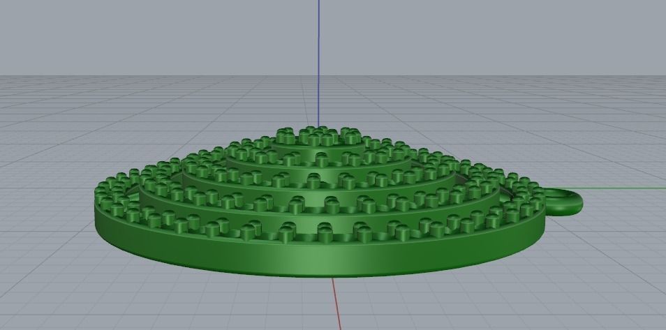 Pendant 1051 3D print model_6