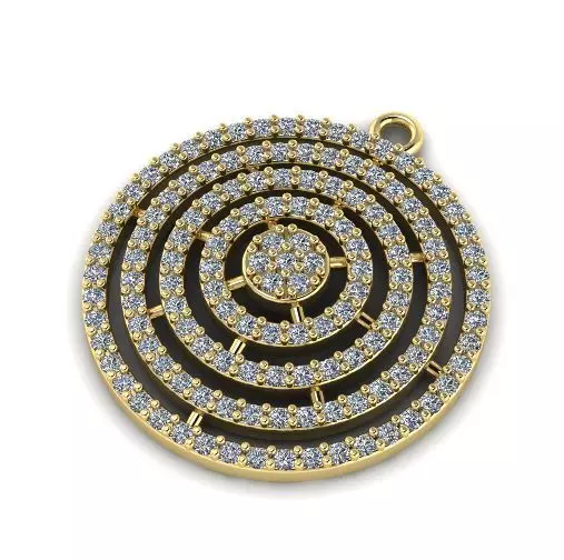 Pendant 1051 3D print model_0