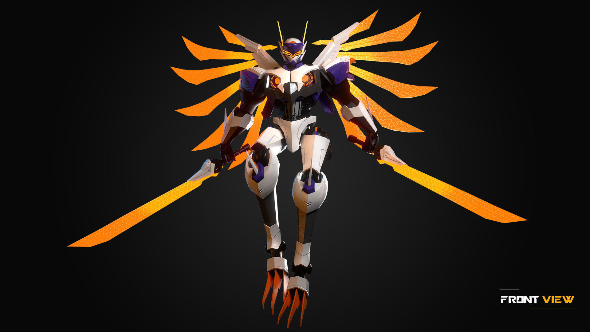 Saber Codename Storm Mobile Legends Bang bang Low-poly 3D model_1