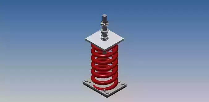 Industrial spring coil insulator