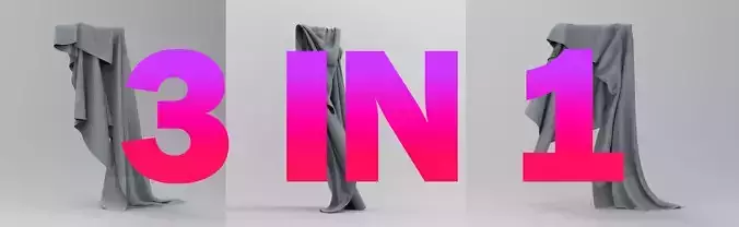 Clothing FBX 3 in 1set 10