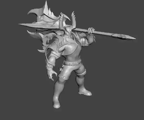 Mordekaiser Pentakill III Lost Chapter 3D Model
