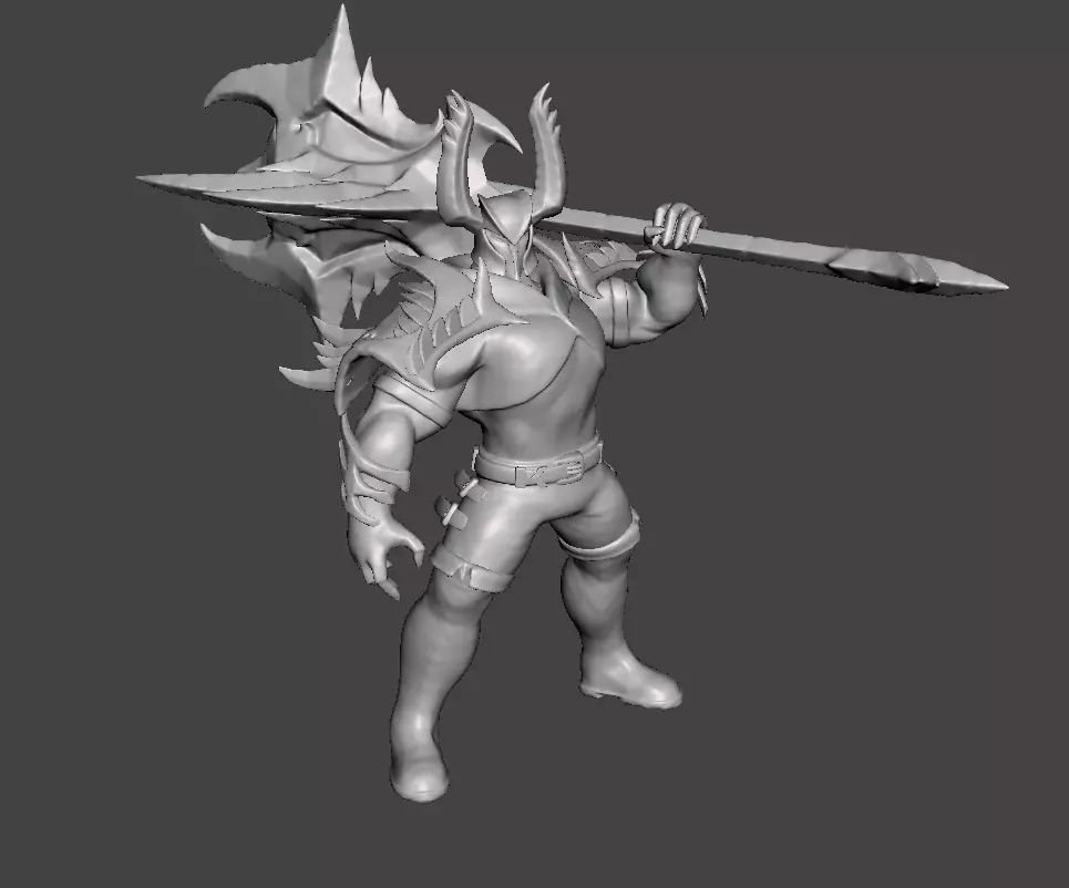 Mordekaiser Pentakill III Lost Chapter 3D Model 3D print model