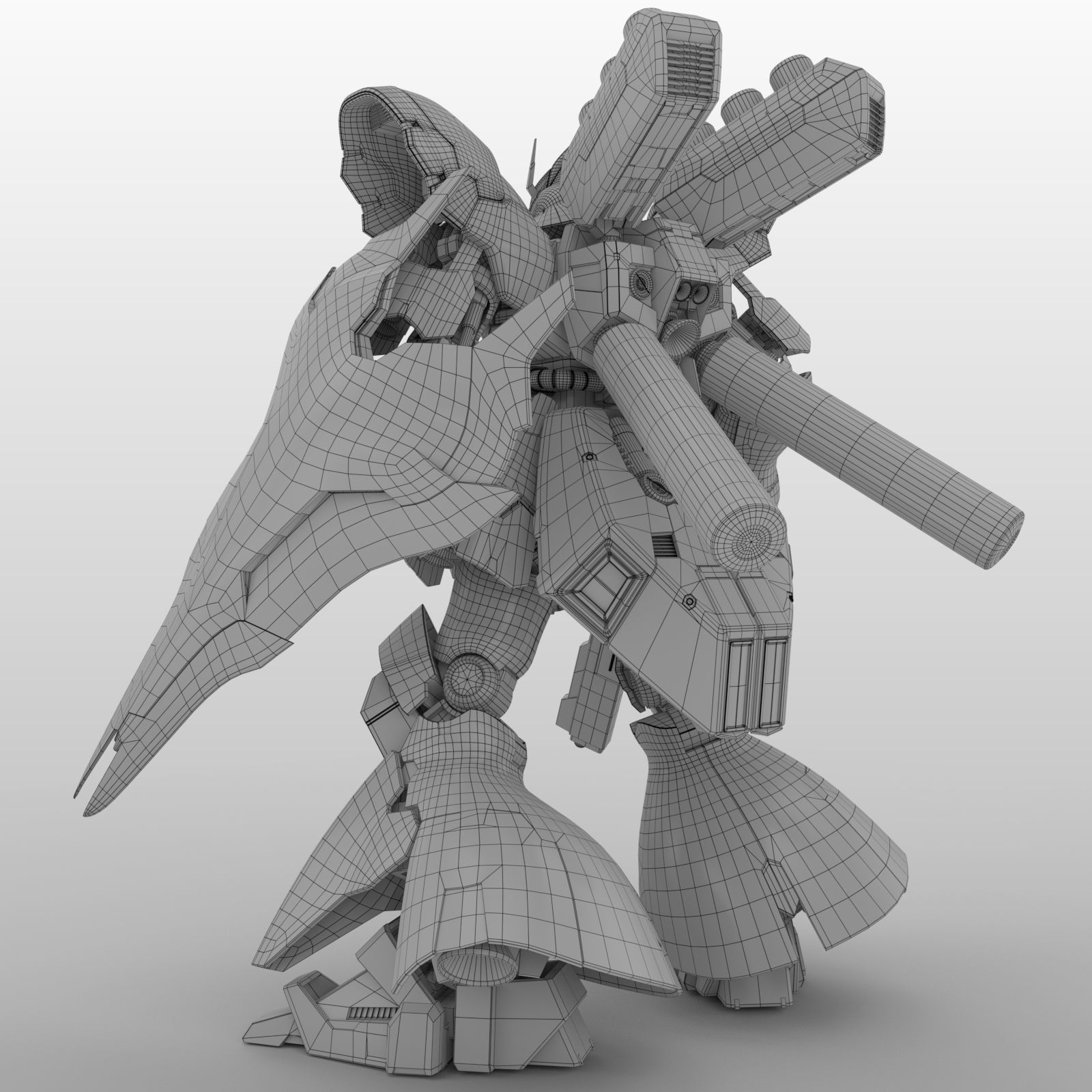 Sazabi MSN-04 3D model_6