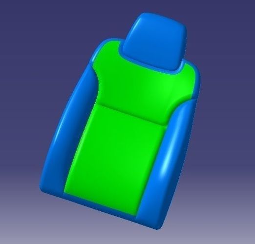 Back Seat 3D model