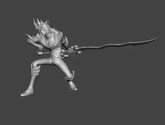 Viego Dissonance of Pentakill 3D Model