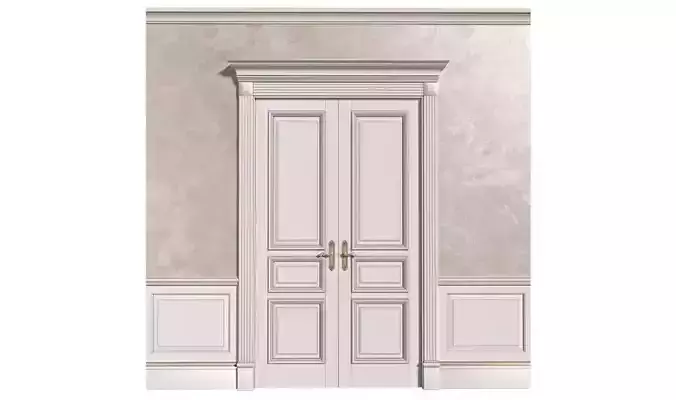 Doorway Decorative Painting Plaster OTTOCENTO Doors