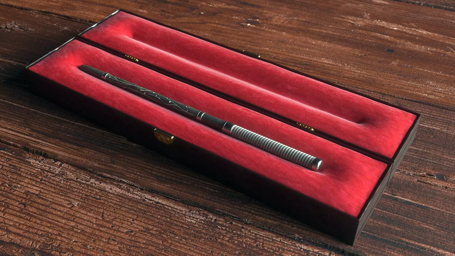 Harry Potter inspired magical wand Free 3D model