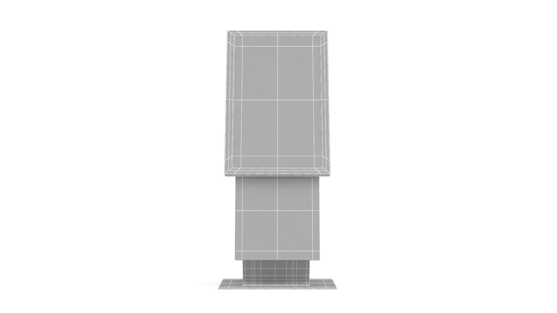 Information Kiosk 3D model_13