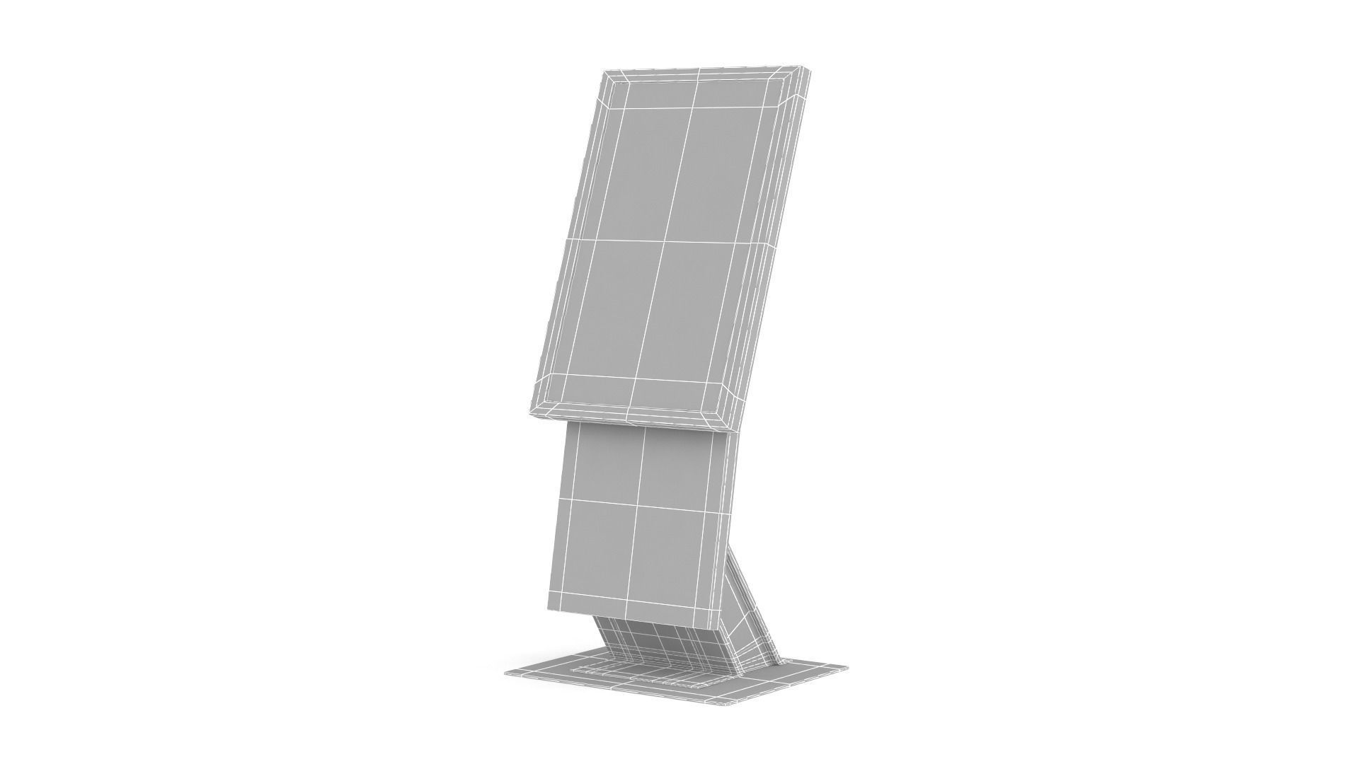 Information Kiosk 3D model_14