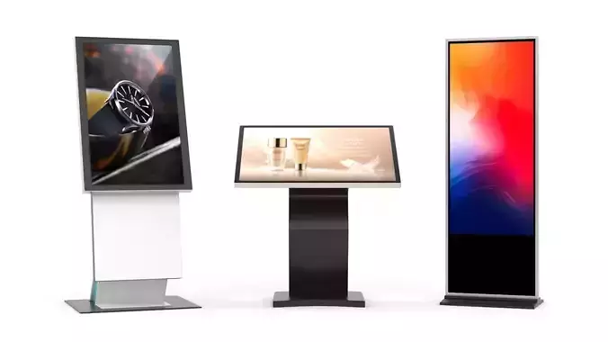Information Kiosk 3D model
