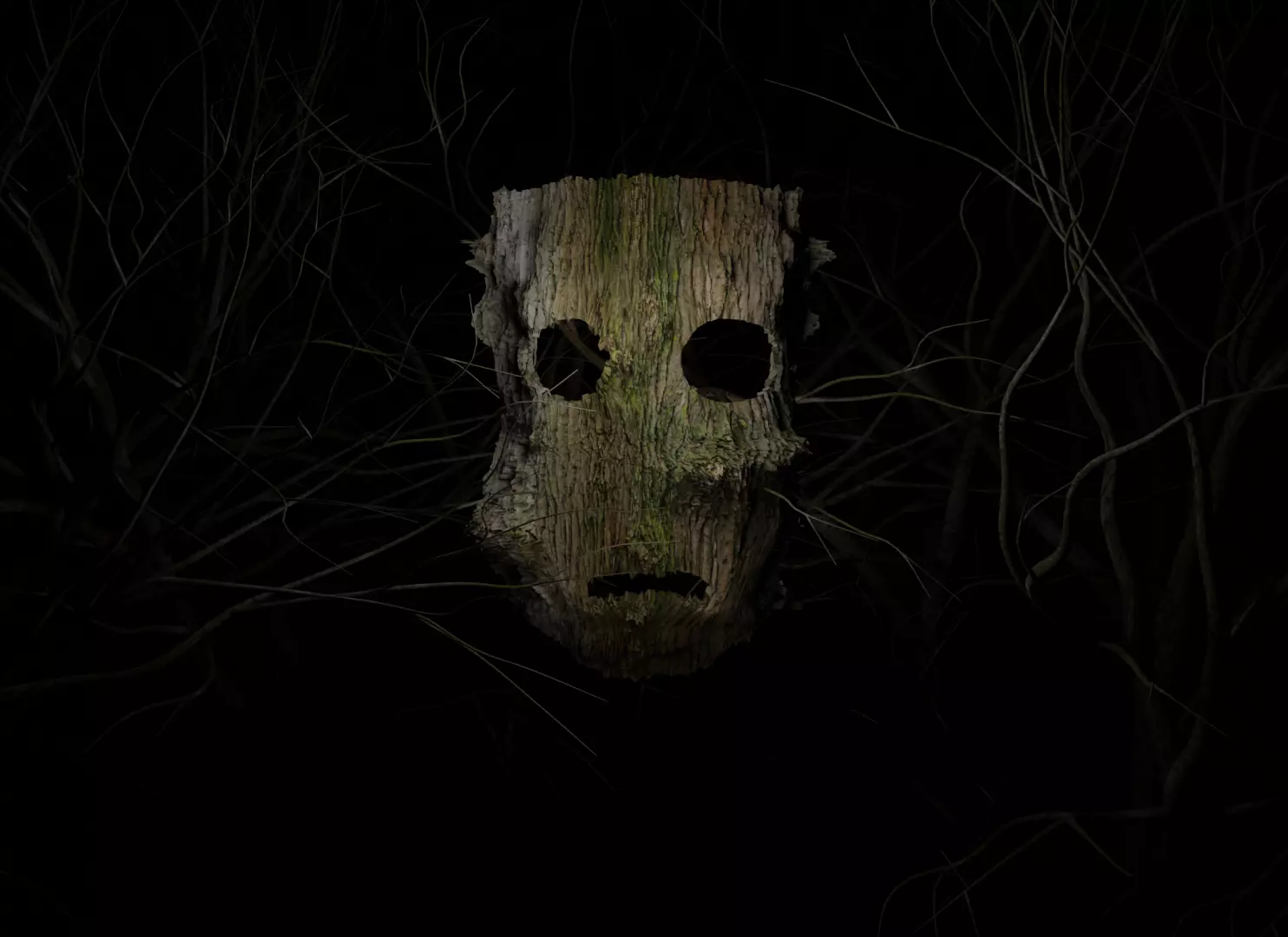 Wooden fear Free 3D model