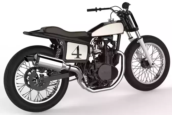 Yamaha-xs-650 motorcycle