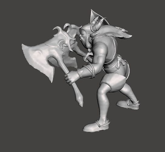 Olaf Pentakill III Lost Chapter 3D Model 3D print model