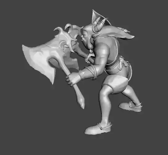 Olaf Pentakill III Lost Chapter 3D Model 3D print model
