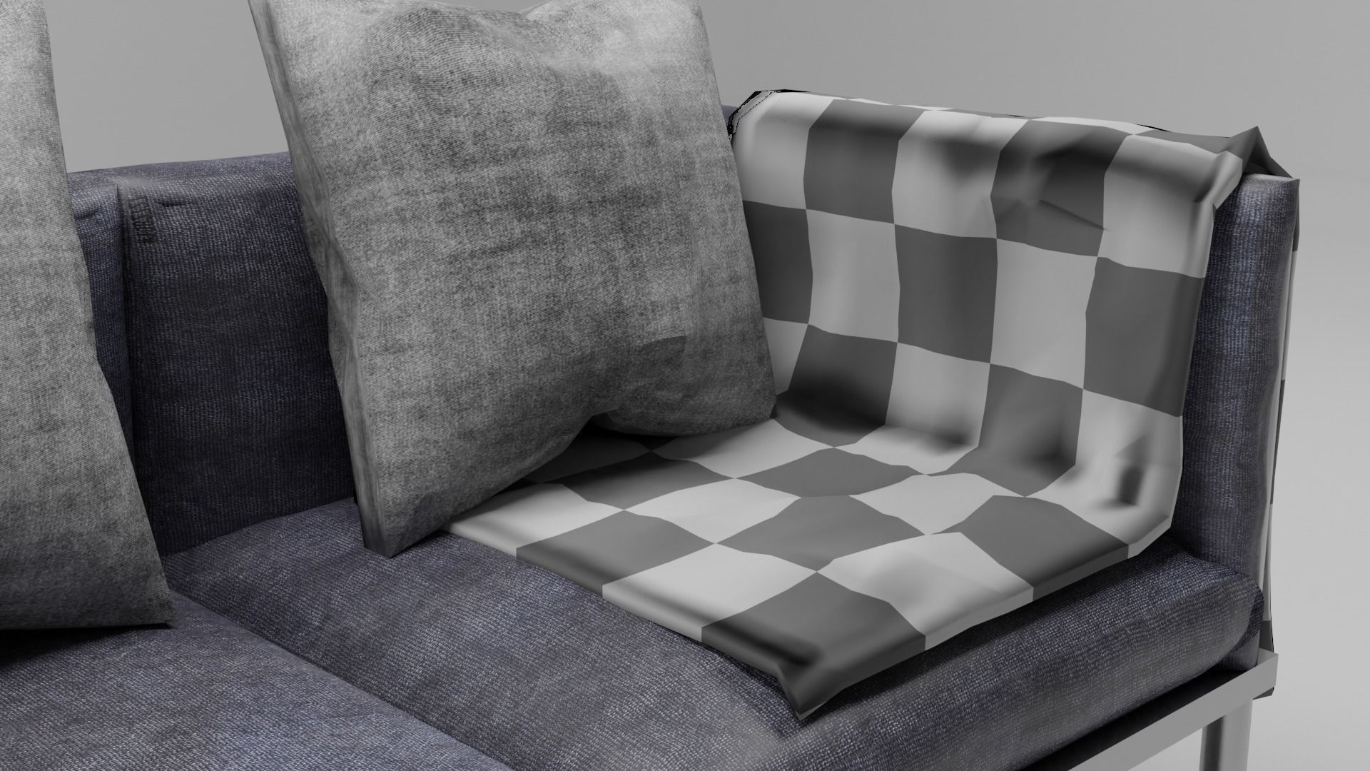 Chair sofa 3D model_4