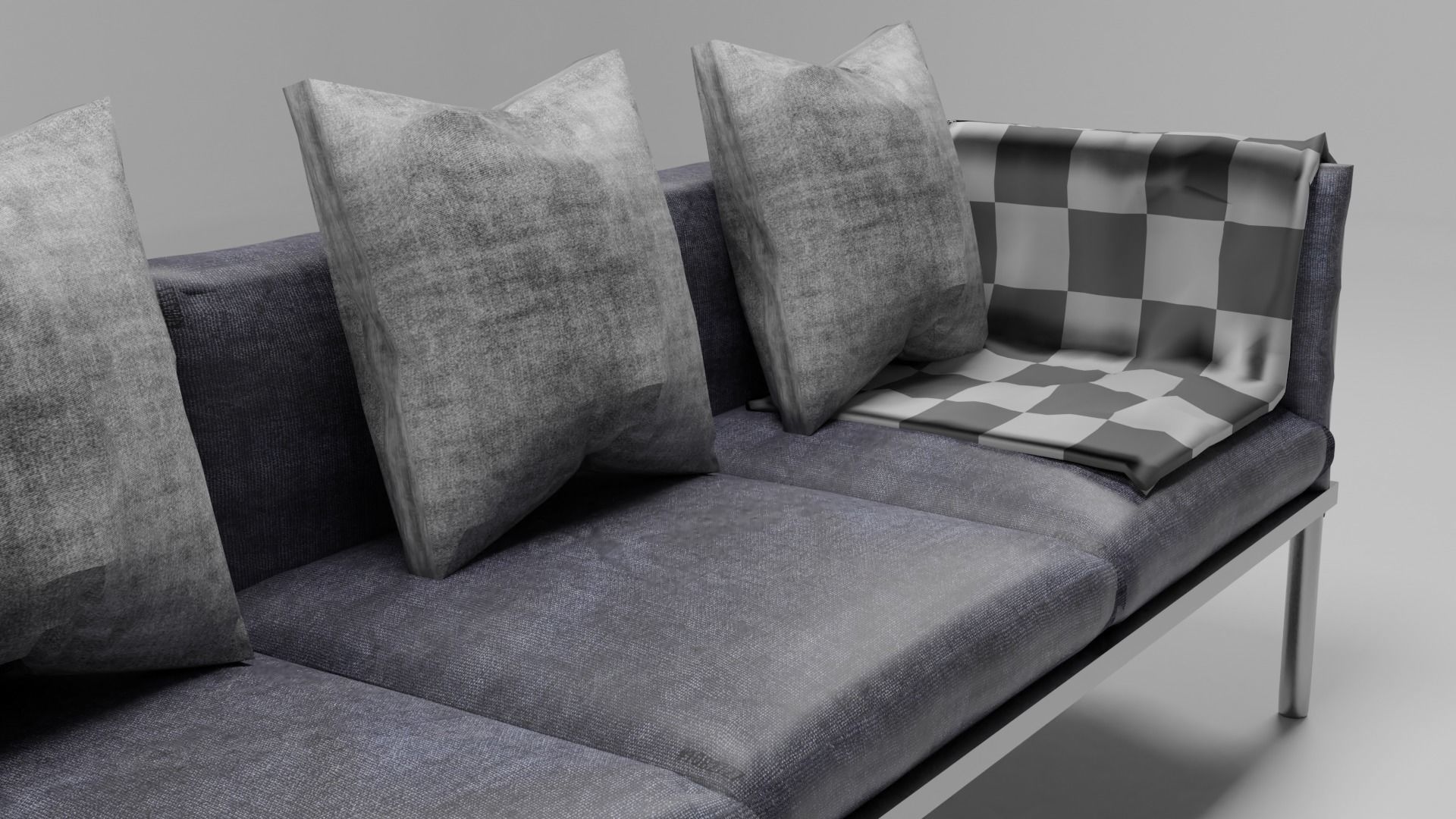 Chair sofa 3D model_3